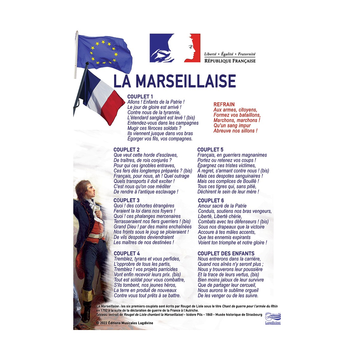L'hymne national : La Marseillaise - poster