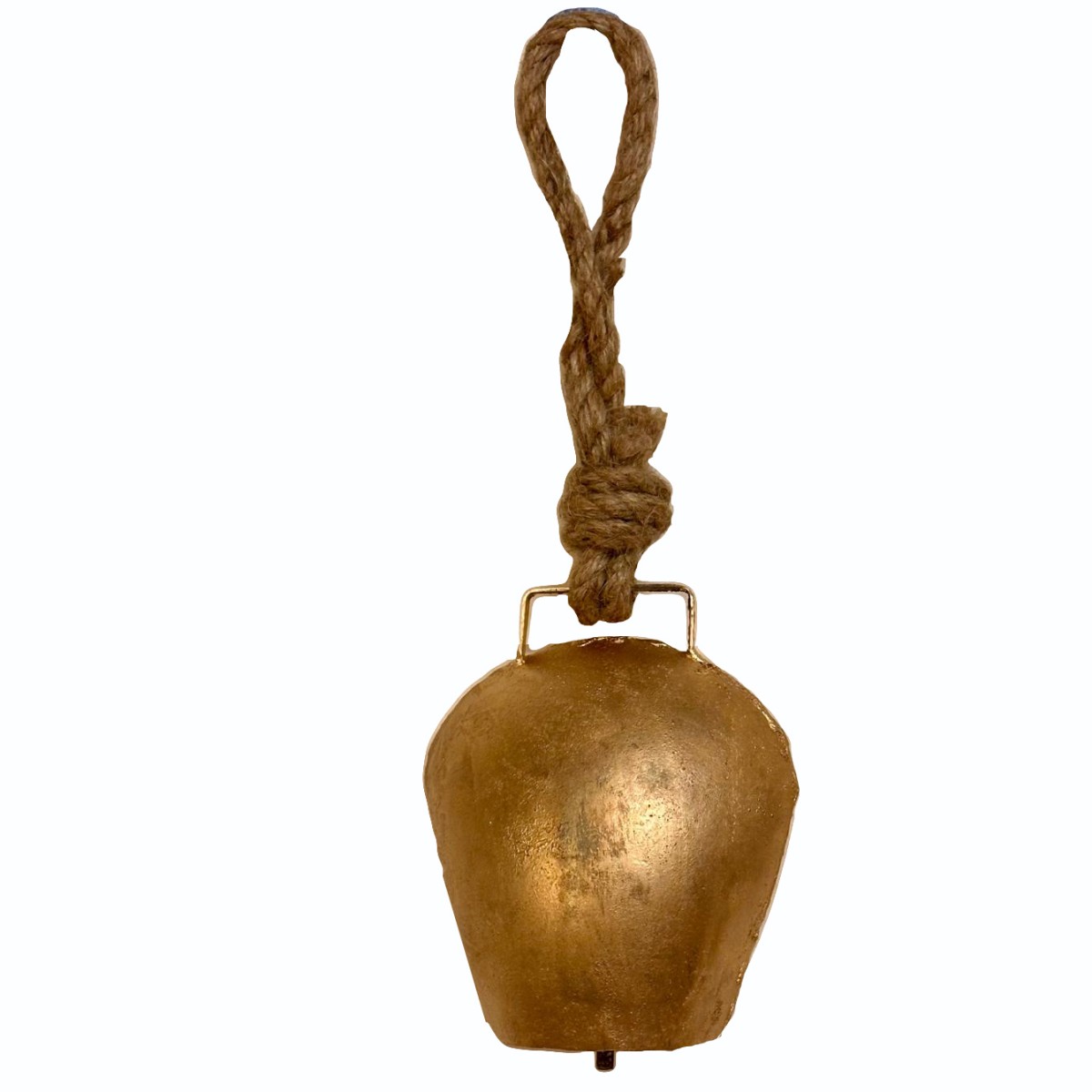  Cloche clarine dorée