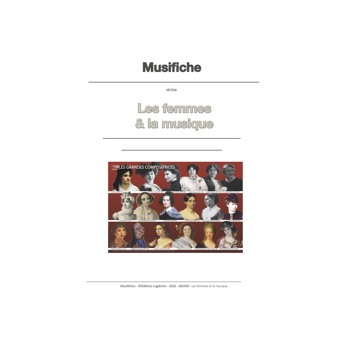 Musifiche : Les femmes et la musique