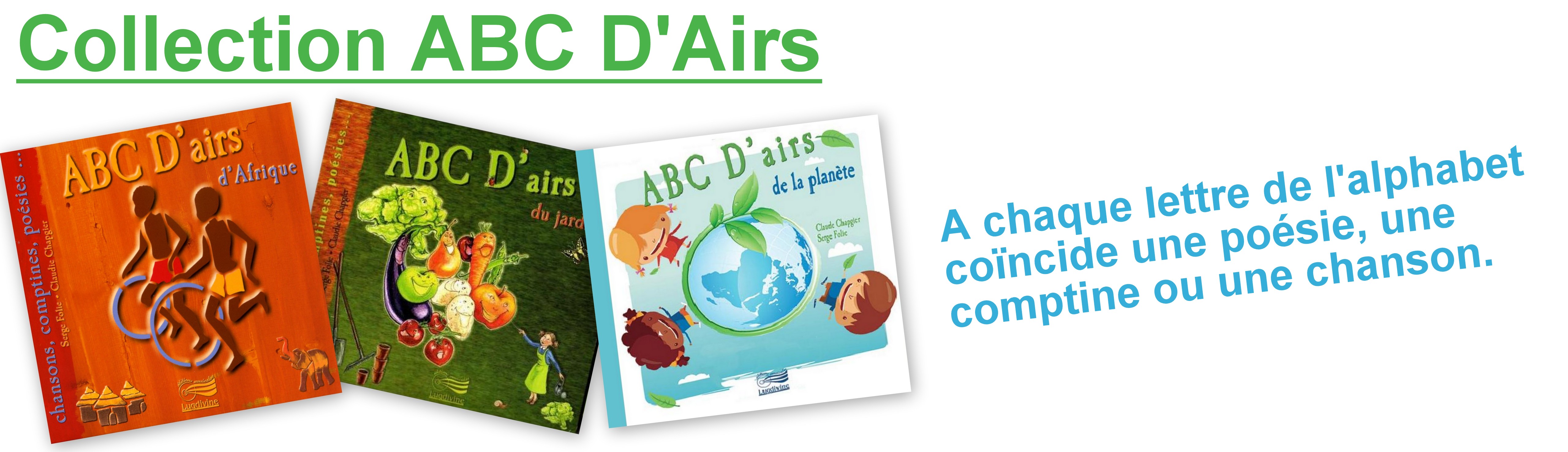 Librairie : Livre-CD, CD, DVD: ABC D'airs du jardin - Livret