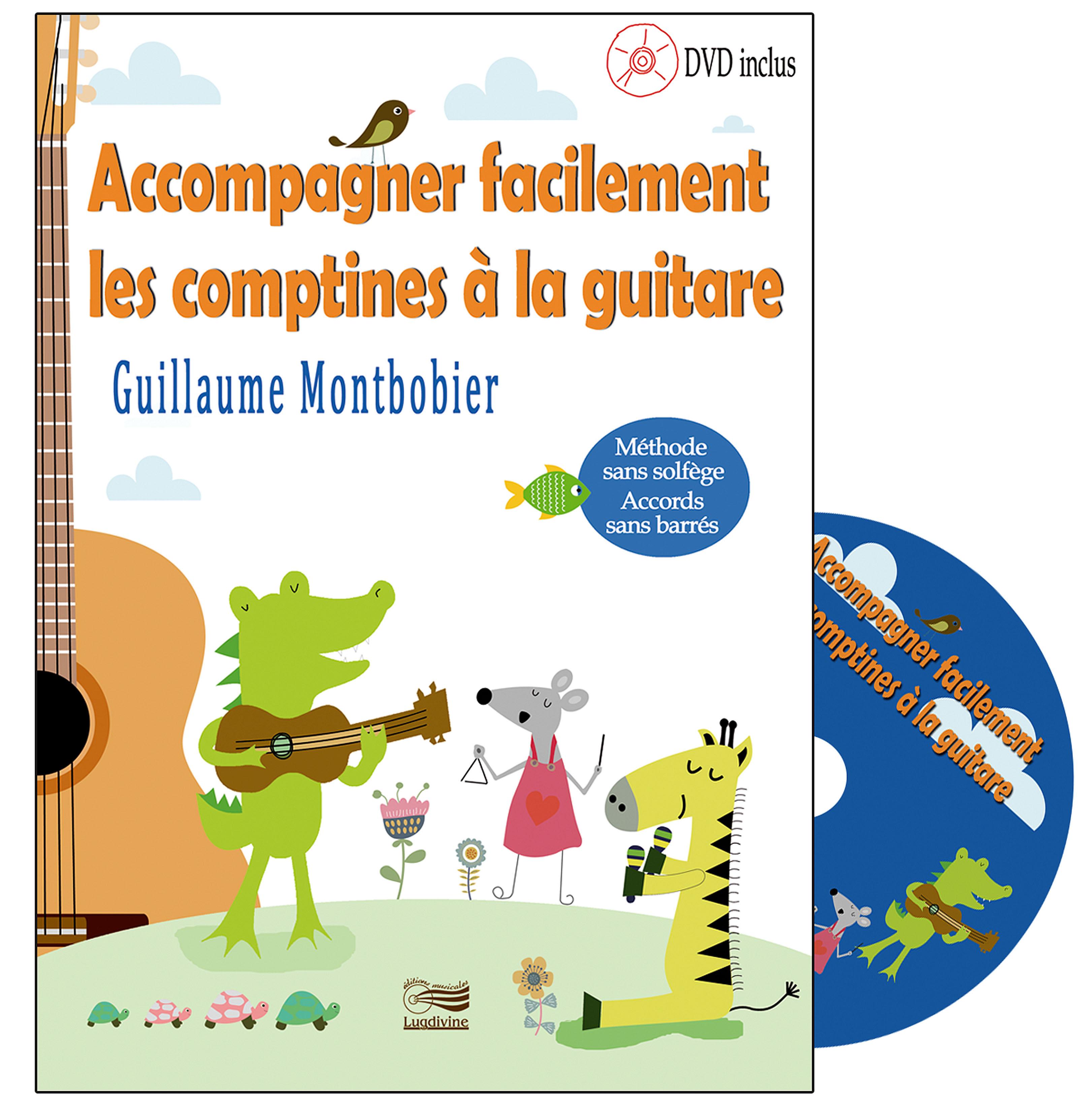 Librairie : Livre-CD, CD, DVD: Accompagner facilement les comptines à la  guitare