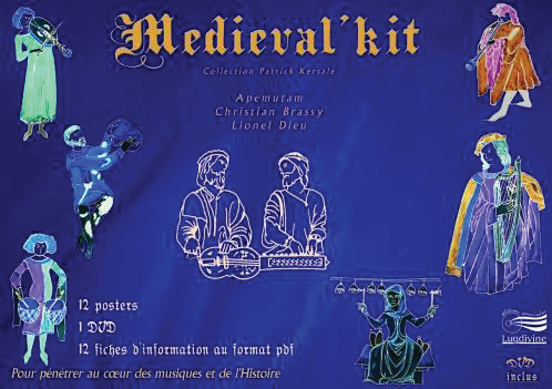 Médiéval Kit : 12 posters + 1 DVD