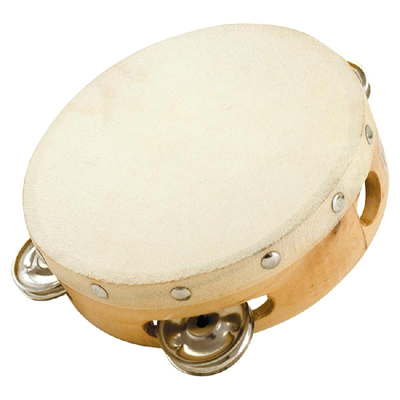 Tambourin ø 15 cm avec cymbalettes