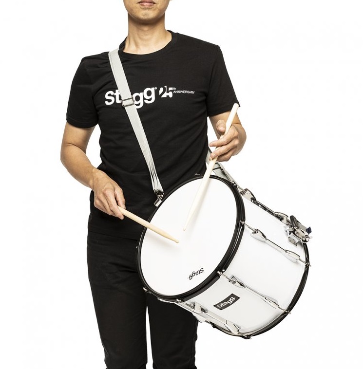 Caisse claire de 13/14 pouces, bleue, instrument de percussion, tambour d'orchestre, chambre en acier inoxydable, type de jeu de percussion Caisse claire de 13/14 pouces, bleue, instrument de percussion, tambour d'orchestre, chambre en acier inoxydable, type de jeu de percussion