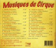 Musiques de cirque - CD Audio