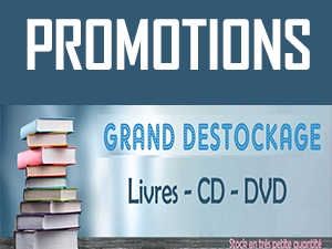 Grand déstockage Livres, CD et DVD